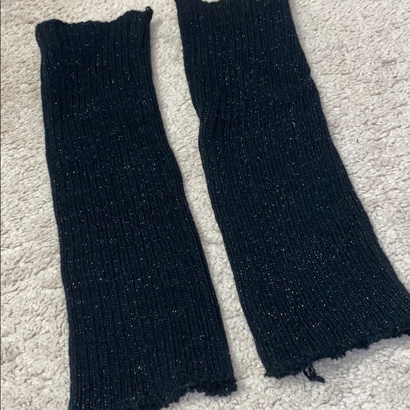 Sparkle Knit Boot Socks & Scarf - Picture 4 of 5